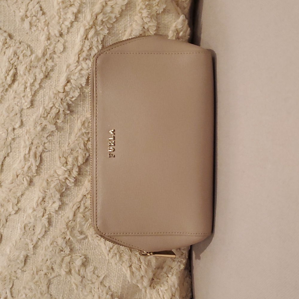 Furla Beige Leather Bag